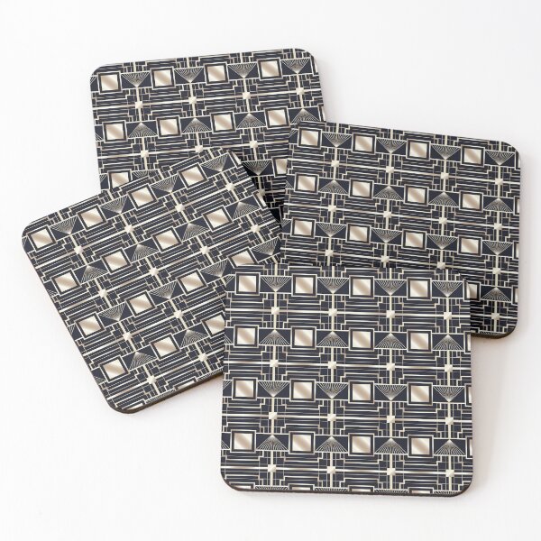 Item preview,  Black  Art Deco Patterns  designed and sold by Tamas Das.