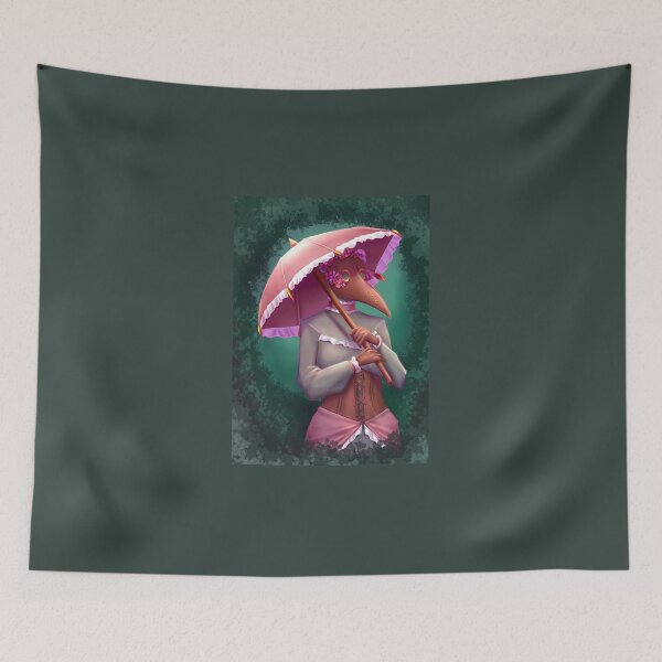 Item preview, Flower Plague Doctor  designed and sold by DoesArtAndStuff.