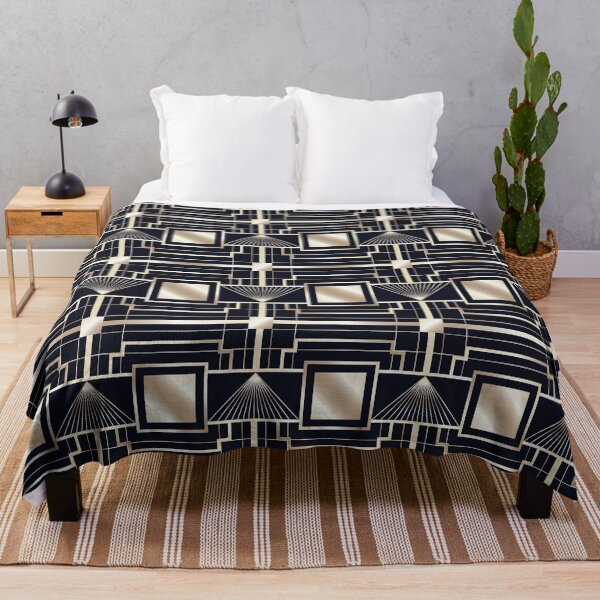 Item preview, Black Art Deco Patterns designed and sold by Tamas Das.