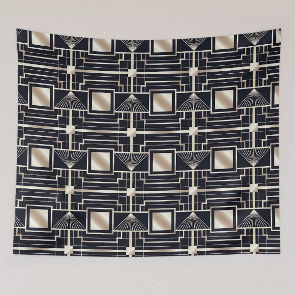 Item preview,  Black  Art Deco Patterns  designed and sold by Tamas Das.