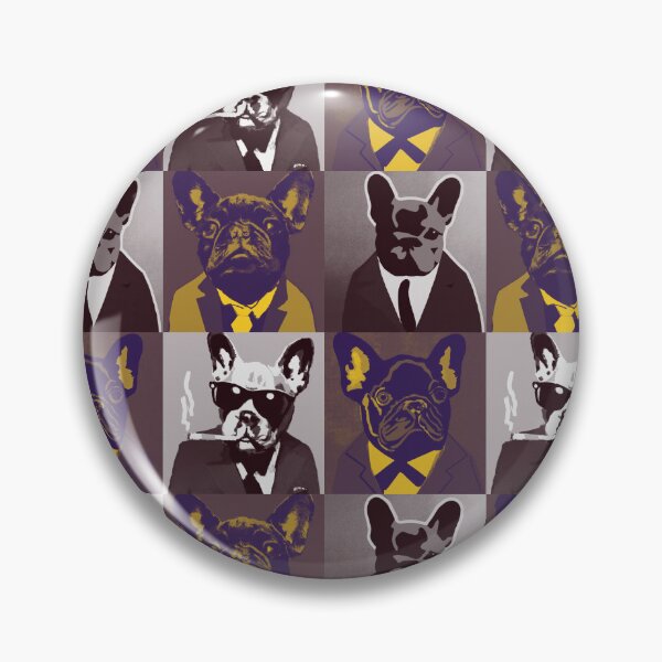 Item preview, Pop Art French Bulldogs designed and sold by PVSKI.