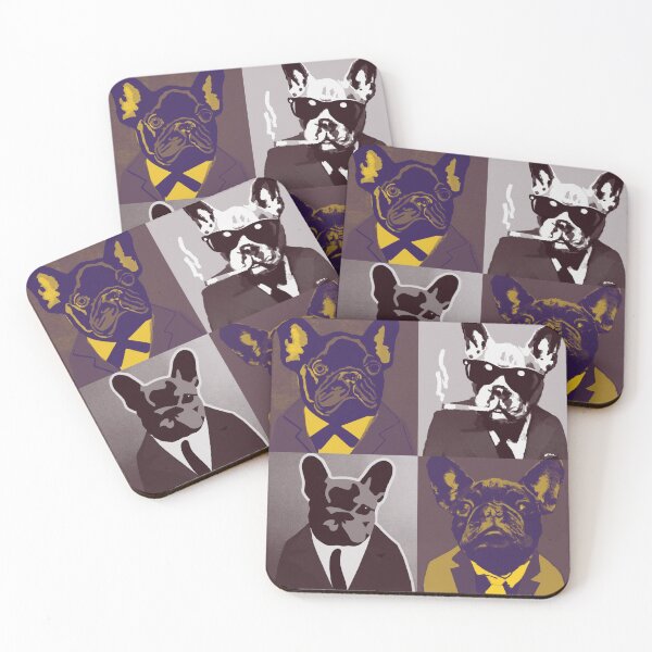 Item preview, Pop Art French Bulldogs designed and sold by PVSKI.