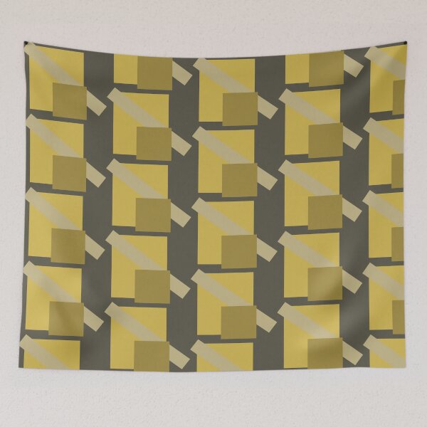 Item preview, Abstract geometric art. Colored figures. designed and sold by AllaLineArt.