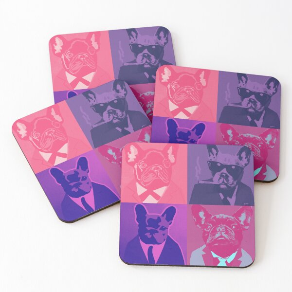 Item preview, Pop Art French Bulldogs designed and sold by PVSKI.