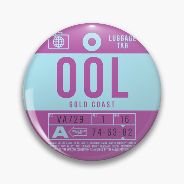 Item preview, Luggage Tag B - OOL Gold Coast Australia designed and sold by VoodooCircus.