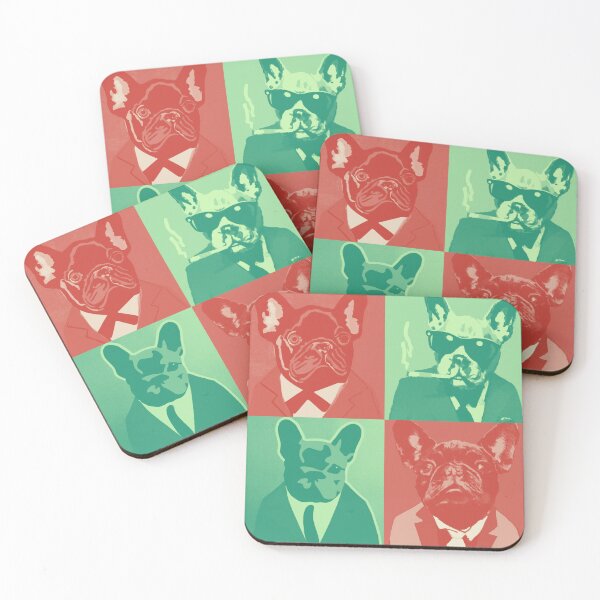 Item preview, Pop Art French Bulldogs designed and sold by PVSKI.