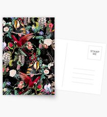 Fleurs et oiseaux IX Cartes postales