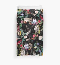 Floral and Birds IX Duvet Cover