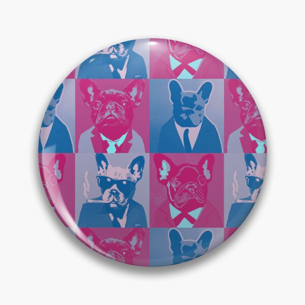 Item preview, Pop Art French Bulldogs designed and sold by PVSKI.