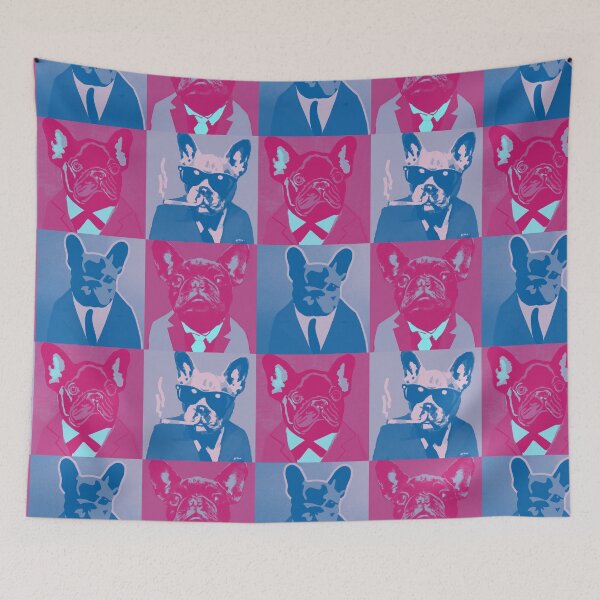Item preview, Pop Art French Bulldogs designed and sold by PVSKI.