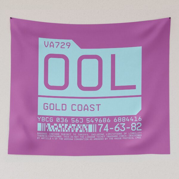 Item preview, Luggage Tag C - OOL Gold Coast Australia designed and sold by VoodooCircus.