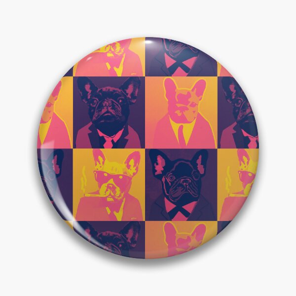 Item preview, Pop Art French Bulldogs designed and sold by PVSKI.
