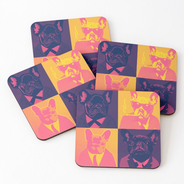 Item preview, Pop Art French Bulldogs designed and sold by PVSKI.