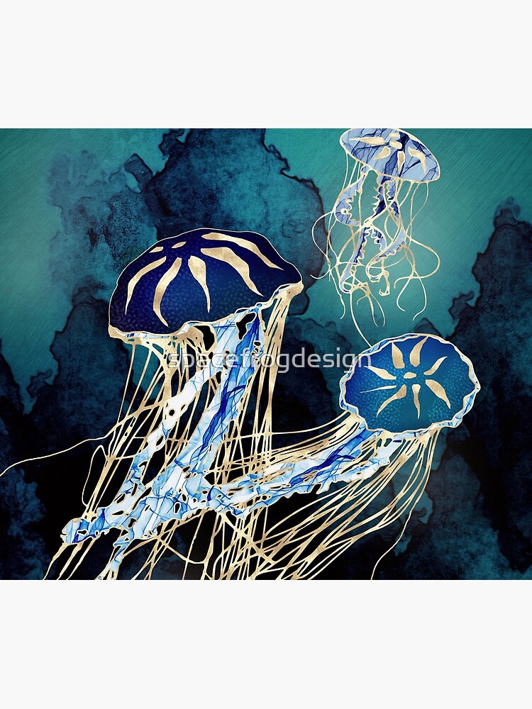 Metallic Jellyfish III by spacefrogdesign