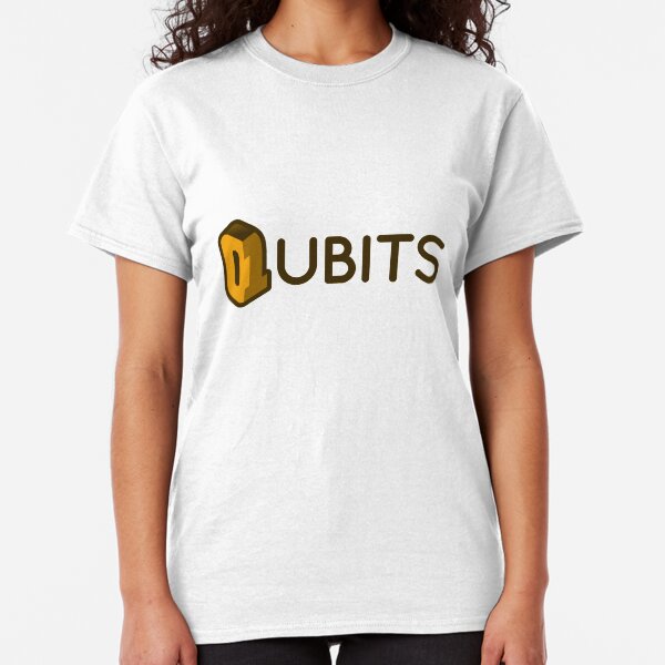 Qubits (analogue - yellow) Classic T-Shirt