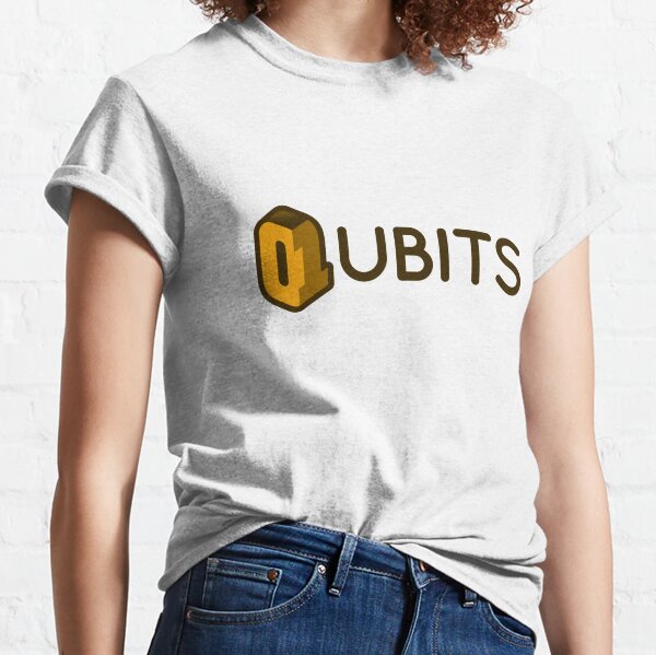 Qubits (analogue - yellow) Classic T-Shirt