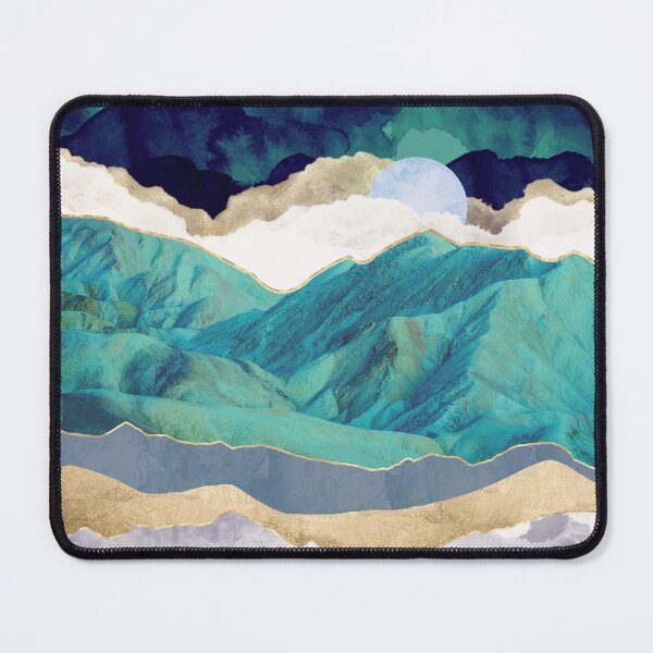 Item preview, Teal Mountains designed and sold by spacefrogdesign.