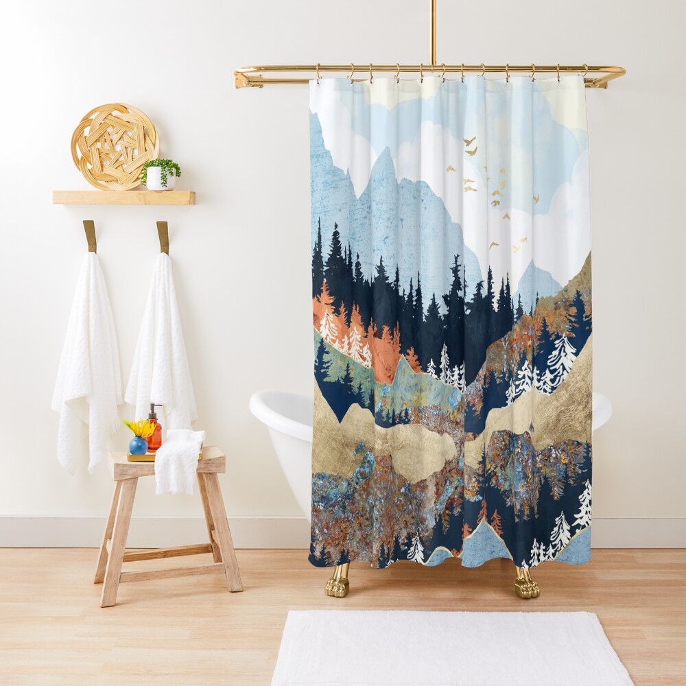 Spring Flight Shower Curtain