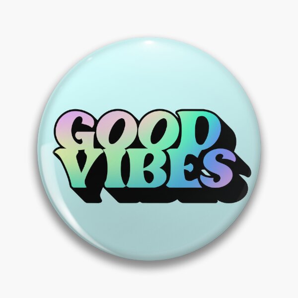 Item preview, Gradient Pastel Green Spectrum 3D Extruded Retro Vintage Serif Display Typography Good Vibes Quotes designed and sold by Cawaiico.