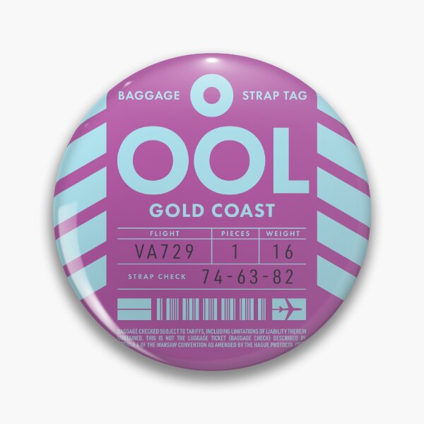 Item preview, Luggage Tag D - OOL Gold Coast Australia designed and sold by VoodooCircus.