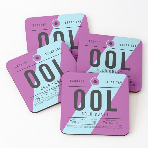 Item preview, Luggage Tag E - OOL Gold Coast Australia designed and sold by VoodooCircus.