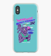 Vinilo o funda para iPhone Werewolf Beach Frisbee
