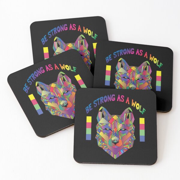 Item preview, Be Strong As A Wolf Super Artist designed and sold by fatydesignspace.