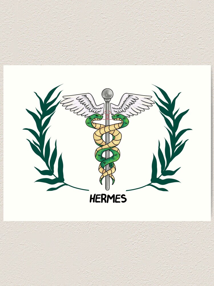 "Hermes Inspired Cabin Symbol" Art Print for Sale by SaintNightshade