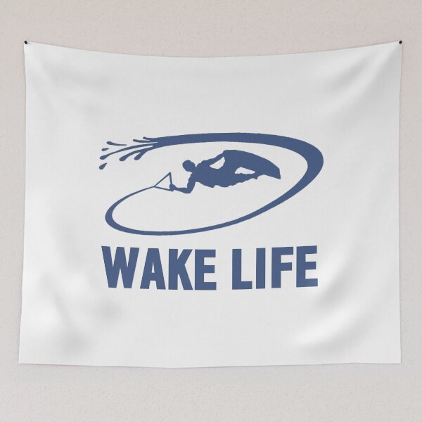 Item preview, Wake Life Funny Wakeboarding Lover designed and sold by Bemumd-art.