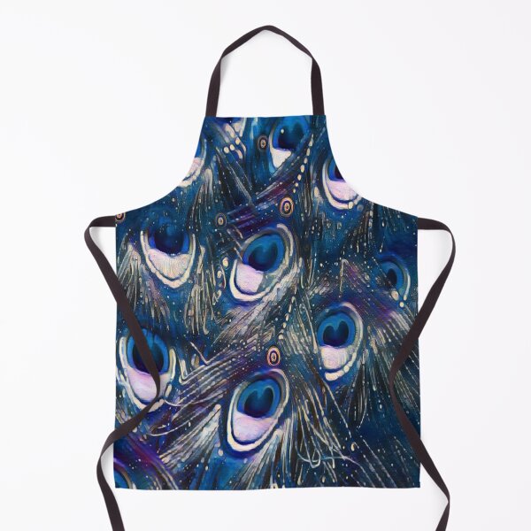 Item preview, PEACOCK FEATHERS PAINTING designed and sold by KatisDesign.