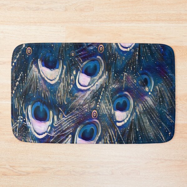 Item preview, PEACOCK FEATHERS PAINTING designed and sold by KatisDesign.