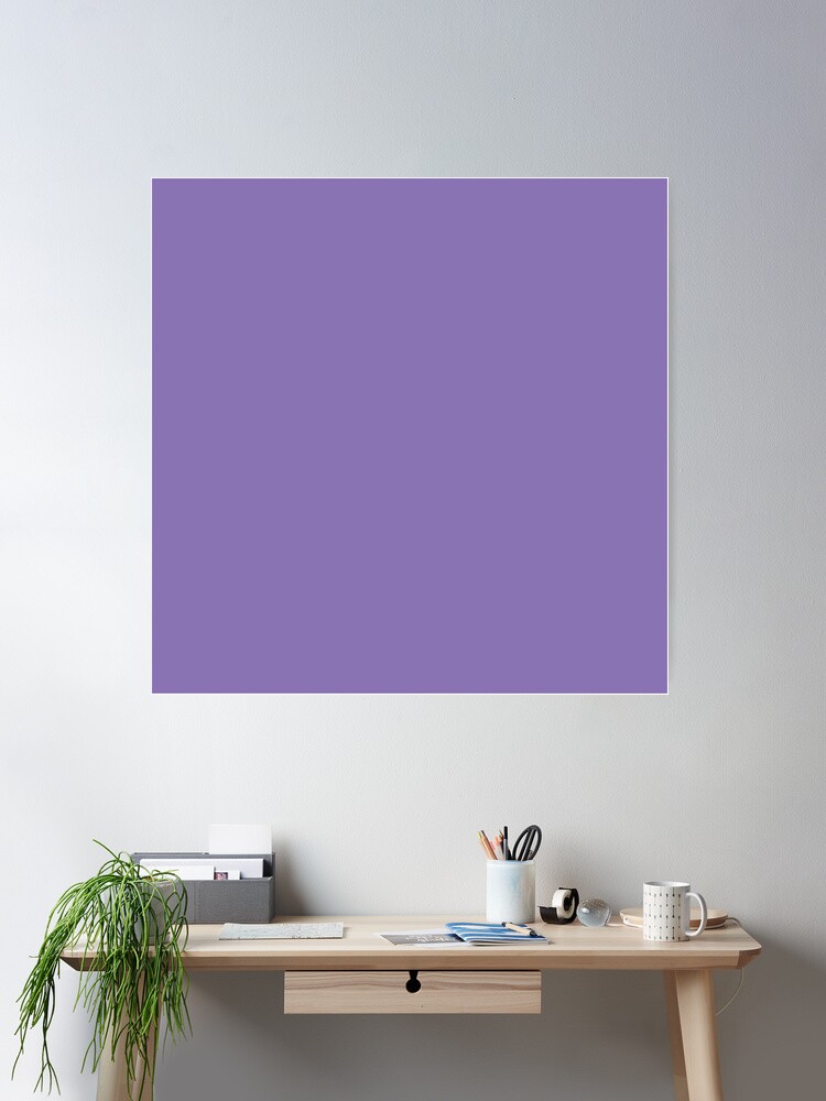 Plain Solid Color Mauve Medium Purple Dusty Purple Art Board