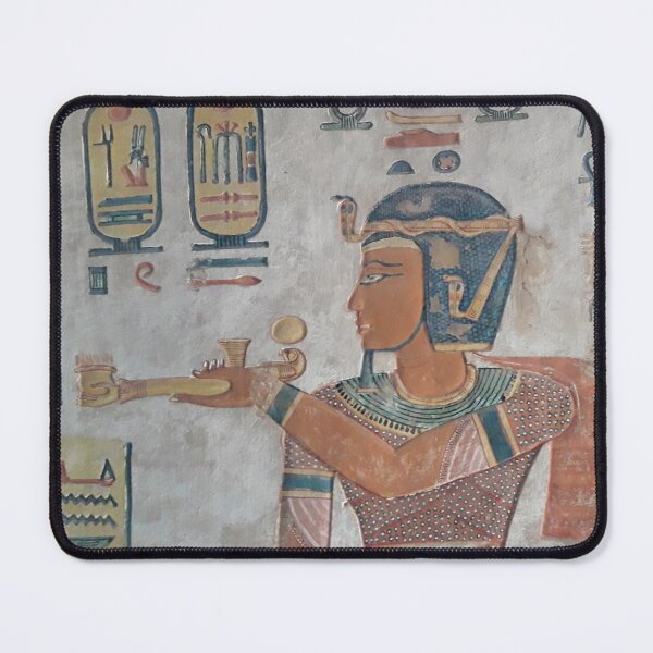 Item preview, Pharaoh Ramses III making an offering of incense to the Gods, ancient Egypt photography designed and sold by art-of-egypt.