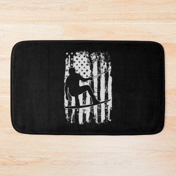 Item preview, Wakeboarding USA Flag Funny Wakeboard designed and sold by Bemumd-art.