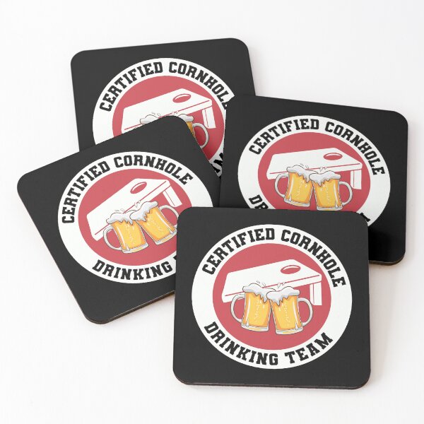 Item preview, Cornhole Drinking Bean Bag Toss Outdoor Lawn Game designed and sold by TastefulTees.