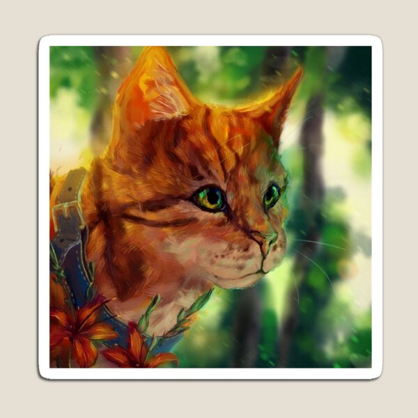 Warrior Cats - Firestar Magnet for Sale by HGBCO