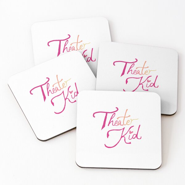 Item preview, Theater Kid Cursive lettering swirl pink heart designed and sold by flegnerkaylee.