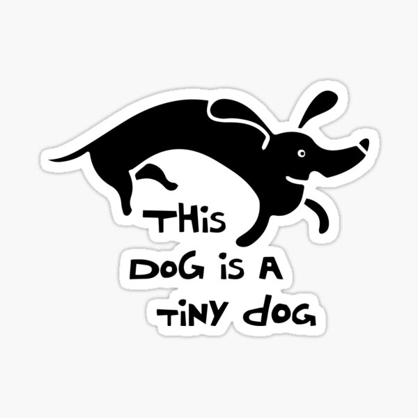 Item preview, Dieser Hund ist ein kleiner Hund designed and sold by Worldwidewizard.