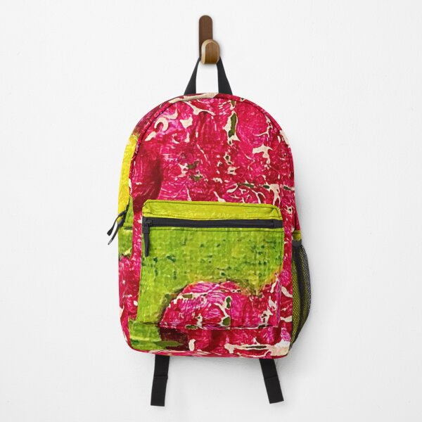 Item preview, FLORAL ON GREEN GRID designed and sold by EllieMonroe.