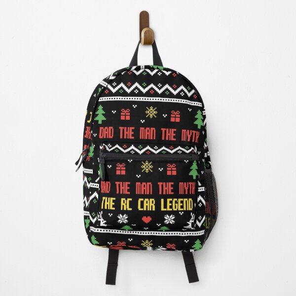 Item preview, Dad the man the myth the rc car legend, Christmas ugly lovely sweater colored, rc car racing games competition, remote control cars lover designed and sold by SGS-.