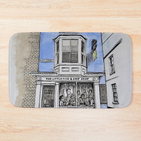 Item preview, Fish & Chip Shop Painting Southwold designed and sold by Tom Crittenden.