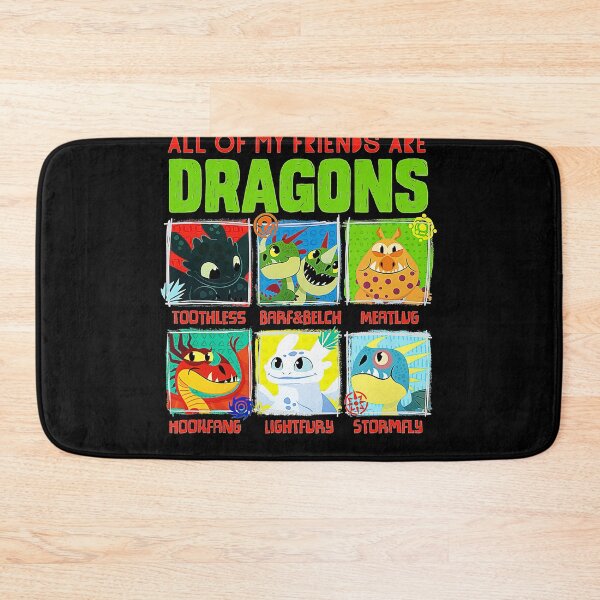 Item preview, How To Train Your Dragon 3 Hidden World Dragon Friends designed and sold by KeiraFaheySH.