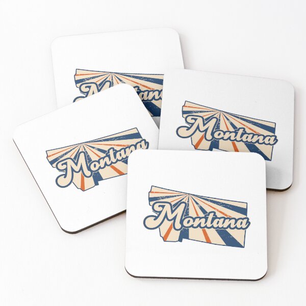 Item preview, Cute Retro Montana State Design designed and sold by InspireShop.