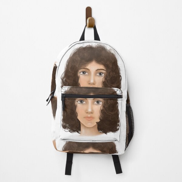 Item preview, Portrait of a woman with curly hair designed and sold by ggstore11.