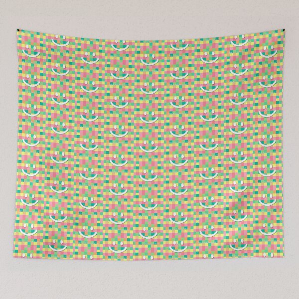 Item preview, smile,Hope is only the love of life.rainbow,Rectangle Repeated pattern background designed and sold by zzzozzo.