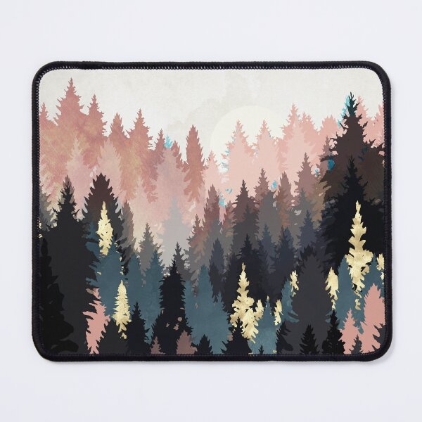 Aperçu de l'œuvre Lumière de la forêt printanière créée et vendue par spacefrogdesign.