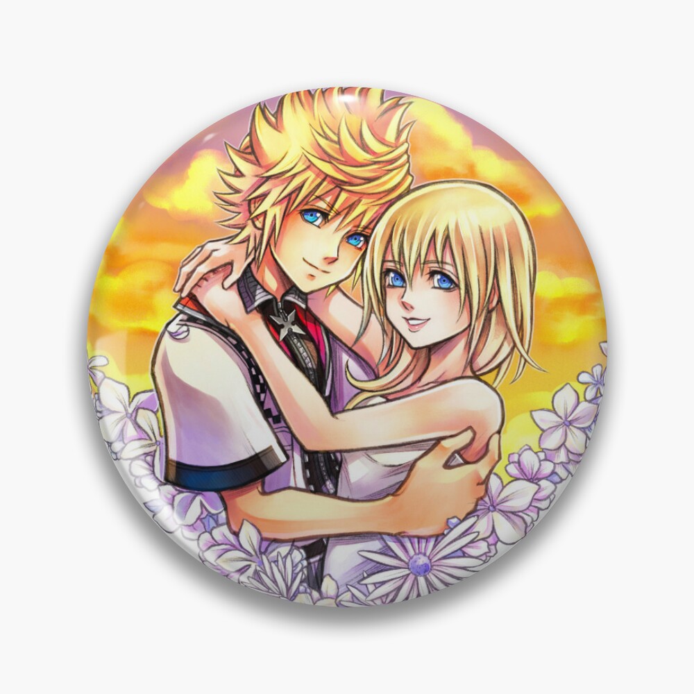 Roxas and Namine Kingdom Hearts 2