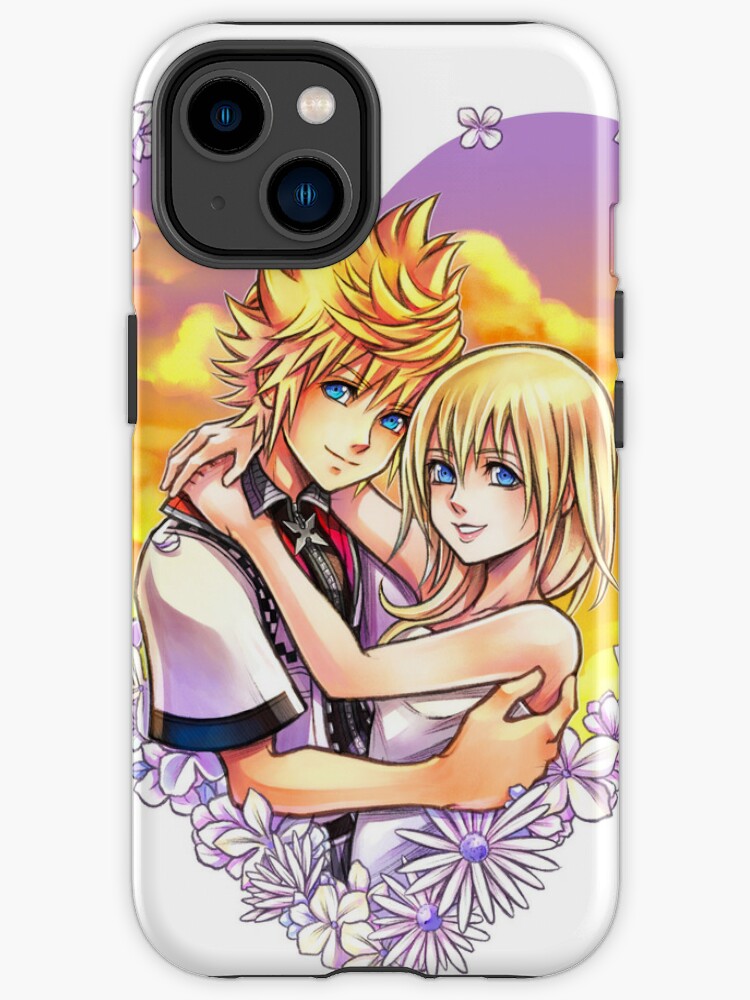 Roxas and Namine Kingdom Hearts 2 iPhone Case by Lali-Holley