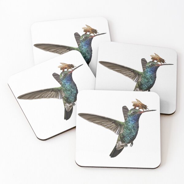 Item preview, Bee and Hummingbird designed and sold by obscurite.