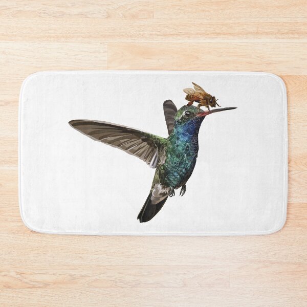 Item preview, Bee and Hummingbird designed and sold by obscurite.